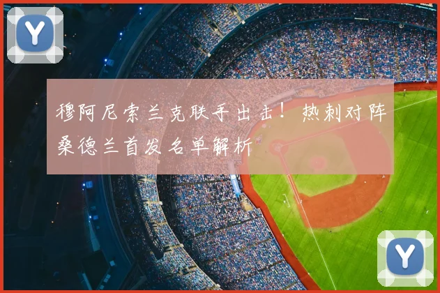 穆阿尼索兰克联手出击！热刺对阵桑德兰首发名单解析